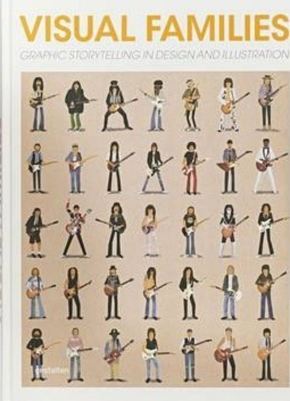 'Family Face' book cover with playful illustrations, showcasing creative visual storytelling and categorization techniques.