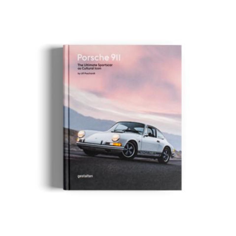 Hardcover book on Porsche 911's legacy as a cultural icon and symbol of aspiration, featuring 240 insightful pages.