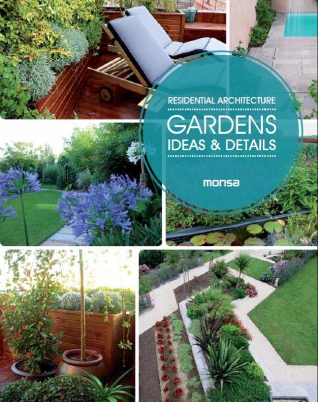 Guidebook featuring landscape design ideas and details for creating inviting residential gardens.