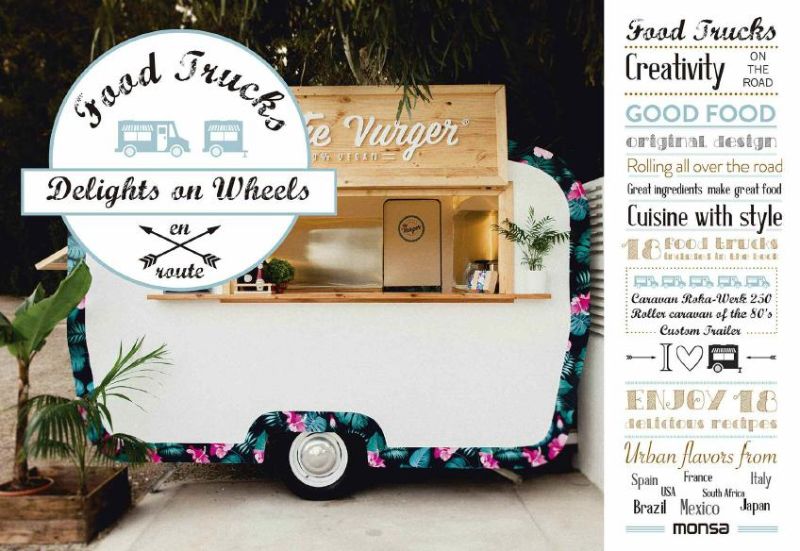 Explore the vibrant world of food trucks with 'Delight on Wheels', featuring recipes and the culture of mobile kitchens.