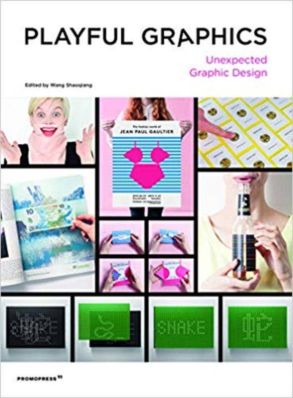 240-page paperback book 'Playful Graphics' explores interactive design through innovative projects and engaging visuals.