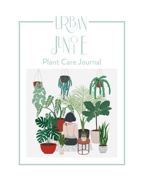 A beautifully bound hardback journal for tracking plant care, featuring 112 pages of guidance for indoor and outdoor plants.