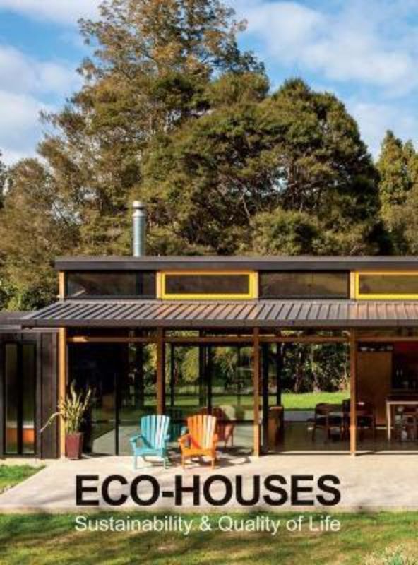Eco-Houses guide on sustainable living, featuring innovative design strategies for healthy, efficient homes.