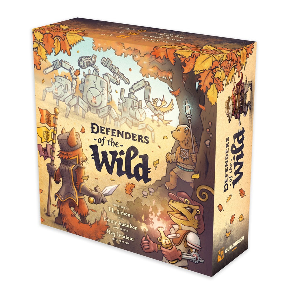 Defenders of the Wild Board Game