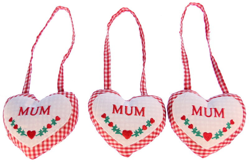 Hanging Heart Set of 3 - Mum