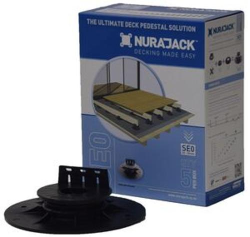 Joist Pedestal Swivel Head Jack 28mm - 38mm 5 Pack