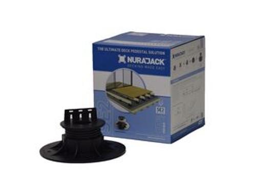 Joist Pedestal Swivel Head Jack 50mm - 75mm 5 Pack