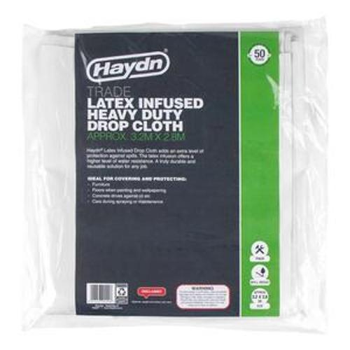 3.2 x 2.8m Latex Infused Heavy Duty Drop Cloth