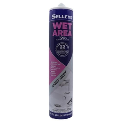 Wet Area Silicone Sealant Light Grey 300g