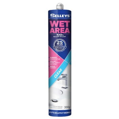Wet Area Silicone Sealant Translucent 300g