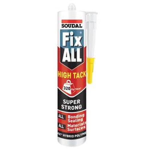 FixALL High Tack Ms Adhesive Grey Cartridge 290ml