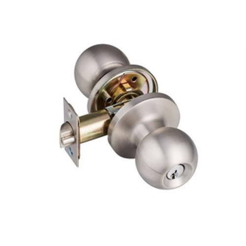 Regent Denver Entrance Lock Set Satin Stainless Steel