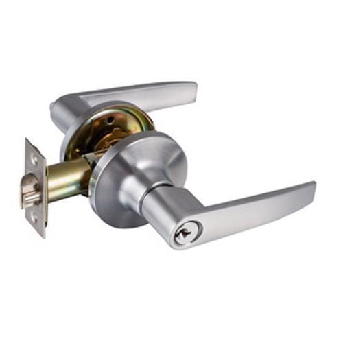 Regent Jupiter Entrance Lock Set Satin Chrome Plate