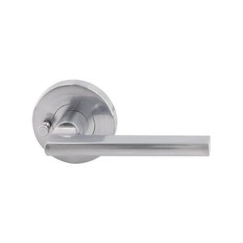 S Range Sara Lever Integrated Privacy Set Satin Chrome SAR102