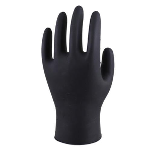 Grizzly Disposable Gloves Large Black