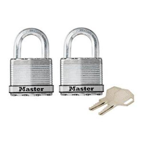 Padlock Magnum Keyed 51mm 2 Pack