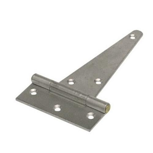 300mm Brass Pin Heavy T-Hinge Bright Zinc Plated