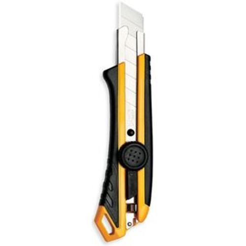 Snap-Off Knife Ergonomic Non-Slip Grip Wheel Lock 18mm LRG-W5