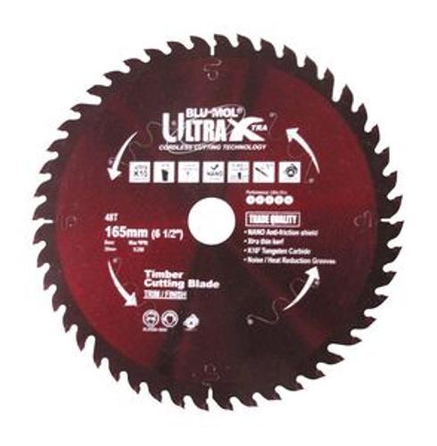 Ultra Circular Saw Blade 165mm x 48T BLUX530-16548