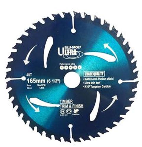 Ultra Circular Saw Blade 165mm x 40T BLU530-16540
