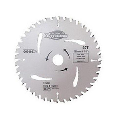 160 x 20mm 40TPI Circular Saw Blade