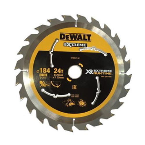 XR FlexVolt Circular Saw Blade 184 x 20mm 24T DT99577