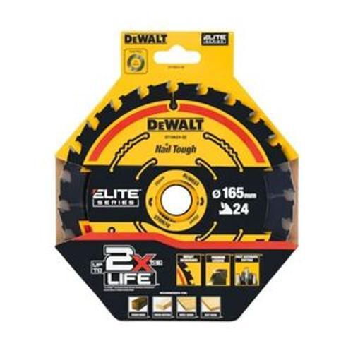 Elite Circular Saw Blade 165 x 20mm 24T