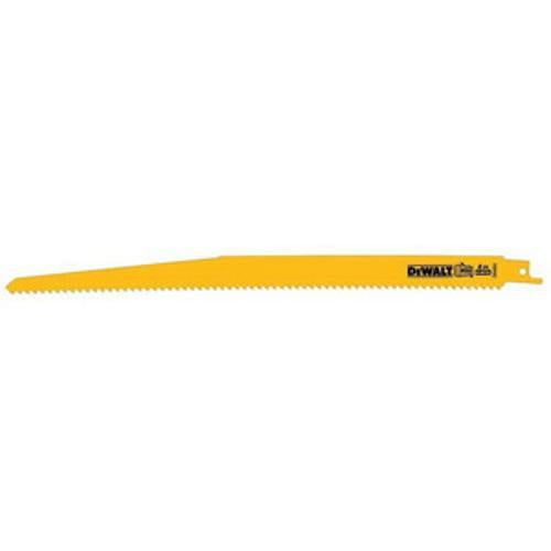 Bi-Metal Reciprocating Saw Blade 6Tpi 300mm 5 Pack DW4804