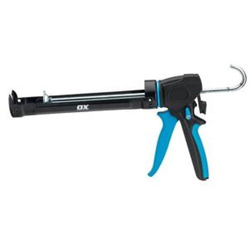 OX Dual Thrust Caulking Gun 400ml