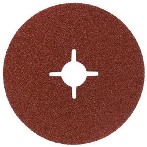 R444 Round Fibre Sanding Disc For Metal 180 x 22.23mm Aluminium Oxide 24 Grit 2608605484