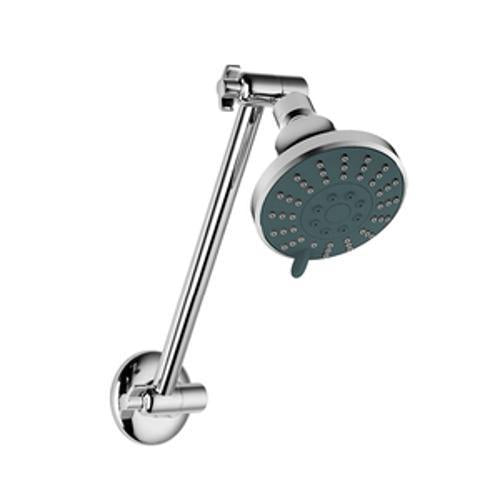 Dawson 3 Function Hi Rise Round Shower Rose Chrome