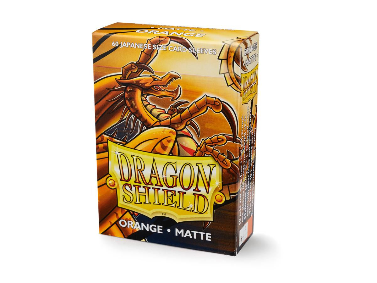 Dragon Shield: Japanese Size Sleeves - Matte - Orange