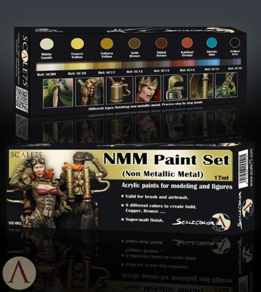 Scale 75 - Scalecolor - NMM Gold and Copper Paint Set