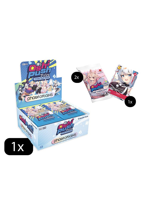 Oshi Push TCG: Gen One Retail Booster Display