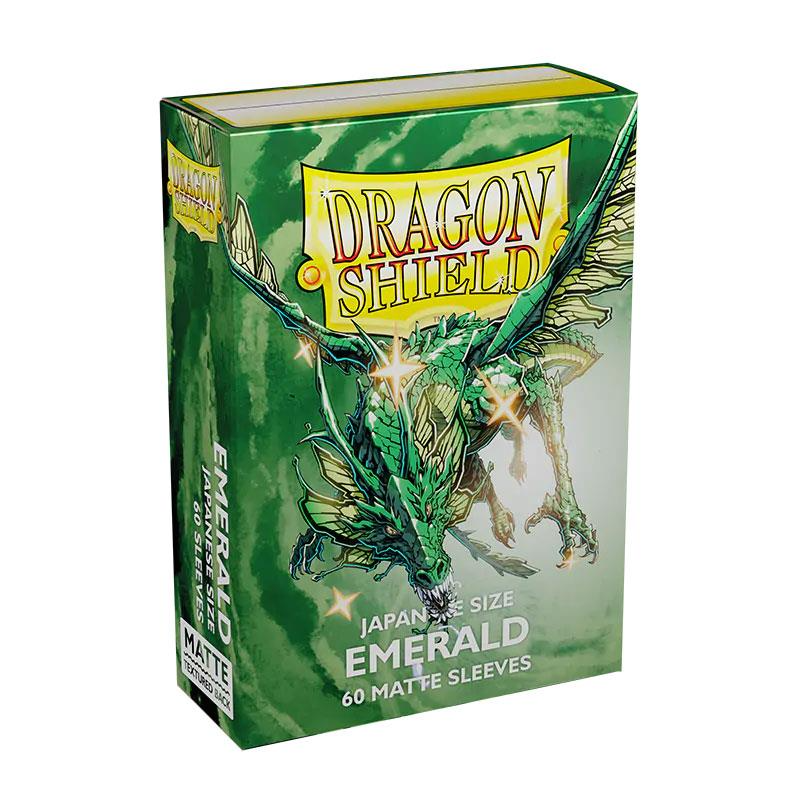 Dragon Shield: Japanese Size Sleeves - Matte - Emerald