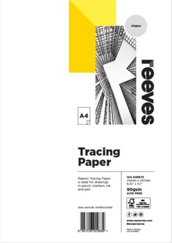 Reeves Tracing Paper 110gsm A2