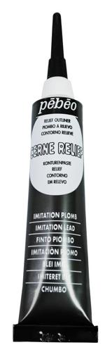 Pebeo Vitrail Cerne Relief 20ml Copper