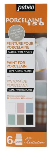 Pebeo Porcelaine 150 Sets 20ml Set 6 Brilliant #1