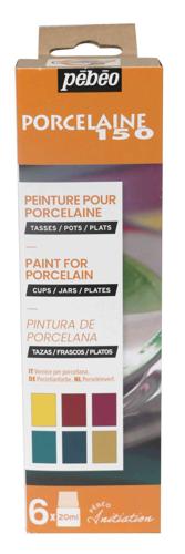 Pebeo Porcelaine 150 Sets 20ml Set 6 Brilliant #2
