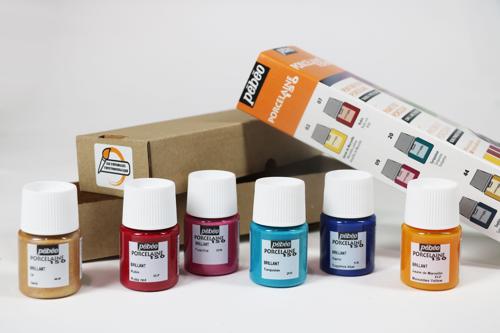 Pebeo Porcelaine 150 Sets 20ml Set 6 Brilliant #2