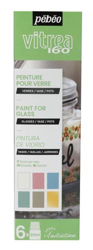 Pebeo Vitrea 160 Sets 20ml Set 6 Brilliant #1