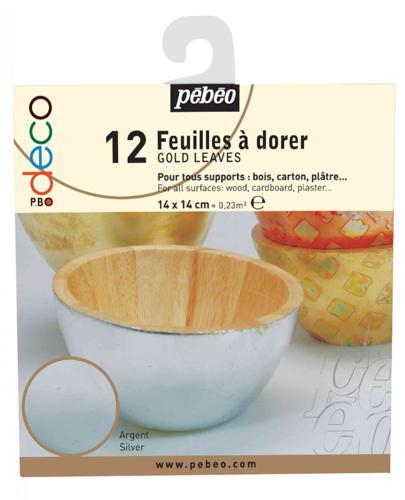 Pebeo Deco Leaves Book Silver
