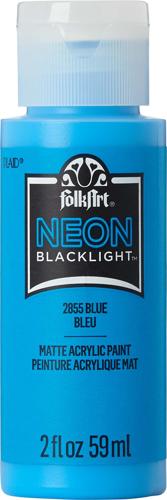 FolkArt Neon Blacklight Acrylic Paint 59ml Orange