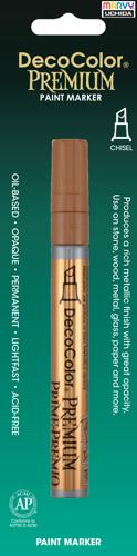 Marvy DecoColor Premium Chisel Paint Markers Chisel Rose Gold