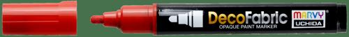 Marvy DecoFabric Paint Markers White