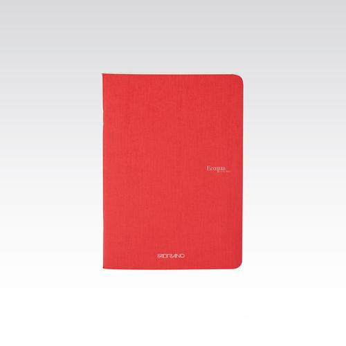 Fabriano Ecoqua Original Stapled 90gsm Blank A5 Raspberry 40 Sheets