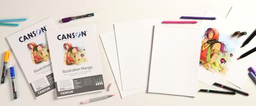 Canson Illustration Manga Pads 250gsm A3 12 Sht