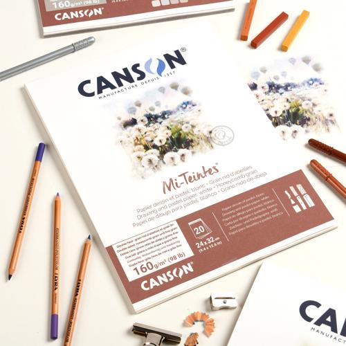 Canson Mi-Teintes Pads Cool Tones 24 X 32cm 20sht
