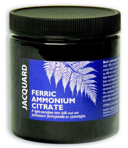Jacquard Cyanotype Chemistry Ferric Ammonium Citrate 450g