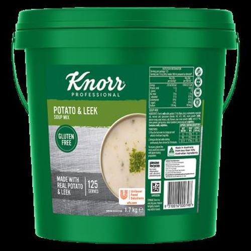 Gluten Free Potato & Leek Soup Mix Knorr 1.7kg